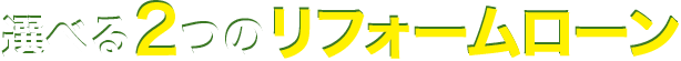 選べる２つ